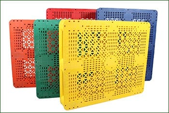 SnapLock 48x40 Pallets in Different Colors