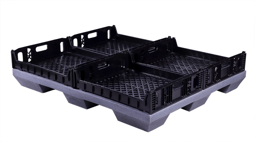 44x52 Bakery Pallet with 26x22 Baking Trays